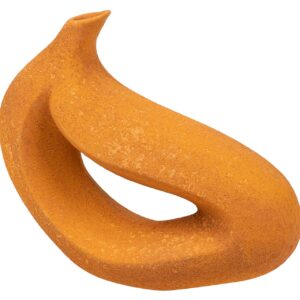 JARRON CERAMICA NARANJA 40x12x32 CM