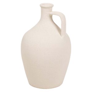 JARRON CERAMICA BEIGE 25x25x40 CM
