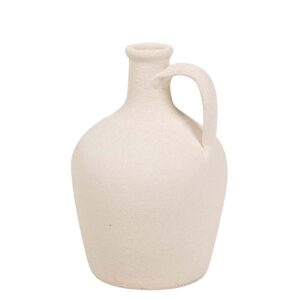 JARRON CERAMICA BEIGE 17x17x30 CM