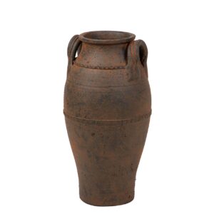 JARRON CERAMICA MARRON 32x32x60 CM