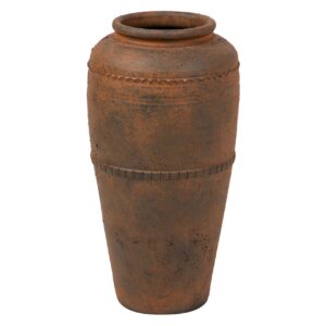JARRON CERAMICA MARRON 30x30x60 CM