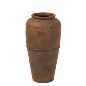 JARRON CERAMICA MARRON 27x27x50 CM