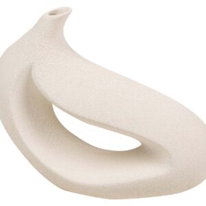 JARRON CERAMICA BEIGE 40x12x32 CM