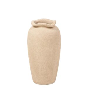 JARRON CERAMICA MARRON 25x25x40 CM