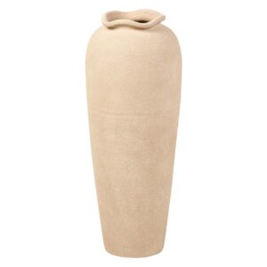 JARRON CERAMICA MARRON 30x30x80 CM