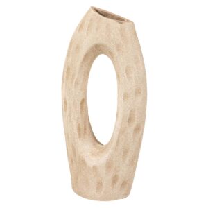 JARRON CERAMICA MARRON 24x12x50 CM