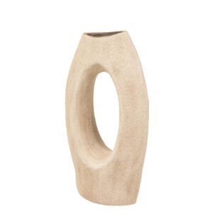 JARRON CERAMICA MARRON 23x12x40 CM