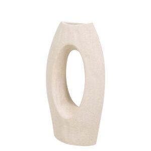 JARRON CERAMICA BEIGE 23x12x40 CM