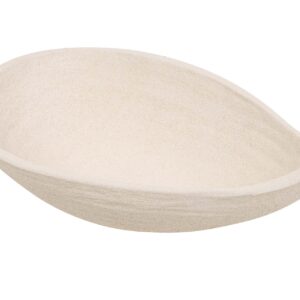 CENTRO DE MESA CERAMICA BEIGE 35x20x8 CM