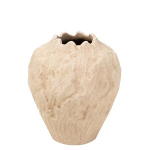 JARRON CERAMICA MARRON 18x18x20 CM