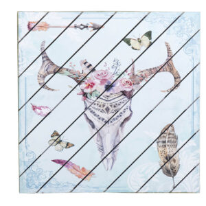 PLACA MADERA PARED 40x4x40 CM