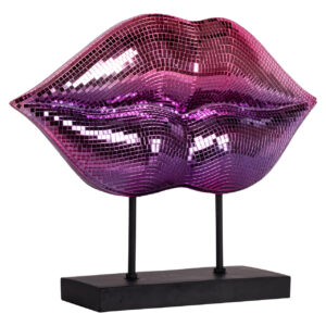 Decorative object Ladonna pink Decoratief object