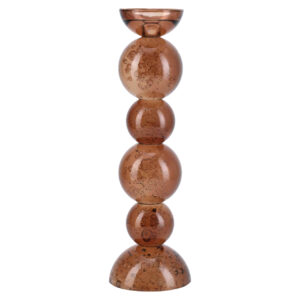 Candle holder Jolita brown L Kandelaar