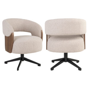 Dining chair Pollux lodge desert walnut Eetkamerstoel