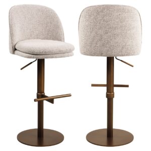 Bar stool Vesper mocca fancy Barstoel