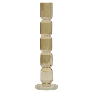 Candle holder Dita Champagne large Kandelaar
