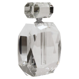 Decorative object Khloe clear transparent perfume bottle Decoratief object