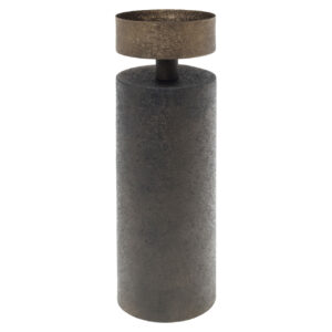 Candle holder Harlow brass antique large Kandelaar