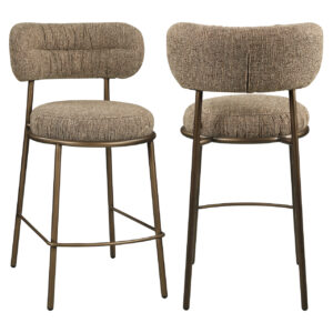 Counter stool Encanto brown tweed Counterstoel