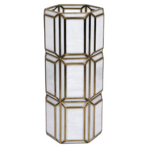 Hurricane light Emilia brass antique large Windlicht