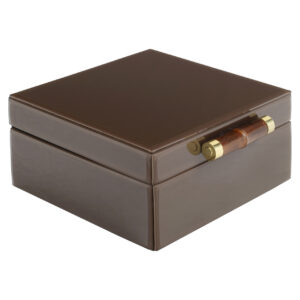 Storage box Echo dark brown large Opbergdoos