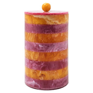 Storage box Lilybelle pink/orange storage jar small Opbergdoos