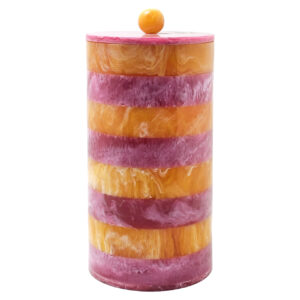 Storage box Lilybelle pink/orange storage jar large Opbergdoos