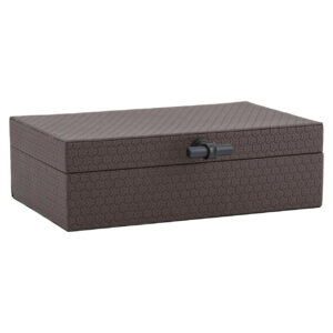 Storage box Billie dark brown large Opbergdoos
