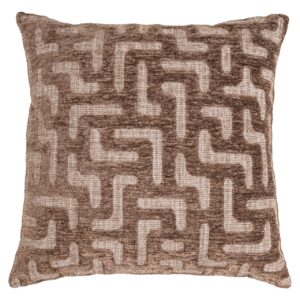 Cushion Ivy brown labyrinth Kussen