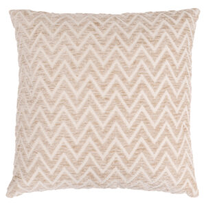Cushion Cassy beige chevron Kussen