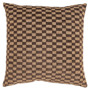 Cushion Remi brown rectilinear Kussen