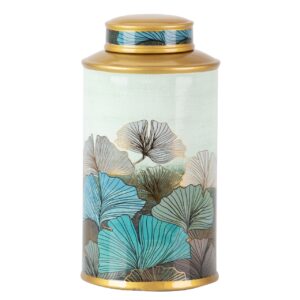 TIBOR CERAMICA HOJAS 17x17x33 CM