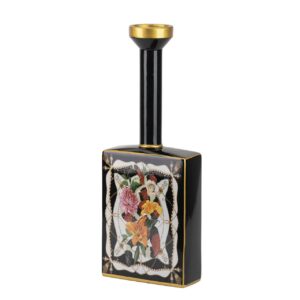 JARRON CERAMICA SERPIENTES 18x7x41 CM