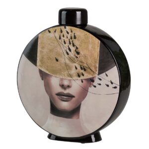 TIBOR CERAMICA MUJER SOMBRERO 28x8x33 CM