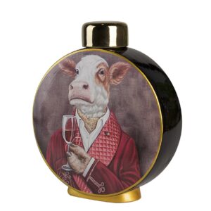 TIBOR CERAMICA VACA 23x8x28 CM