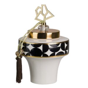 TIBOR CERAMICA GEOMETRICO 19x19x27 CM