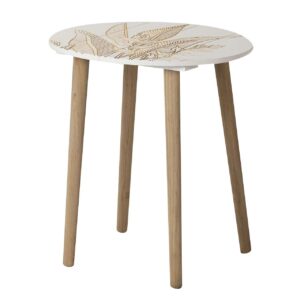 MESA AUXILIAR MADERA TALLA 45x45x50 CM