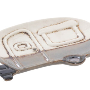 CENTRO DE MESA CARAVANA CERAMICA 21x16x2 CM
