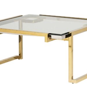 MESA CENTRO ACERO INOX NOVOSIBIRSK 90x90x45 CM