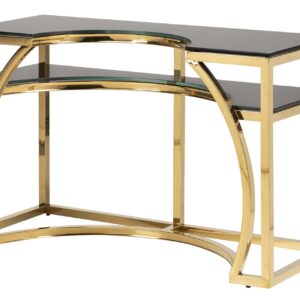 CONSOLA ACERO INOX SHARJAH 120x50x75 CM