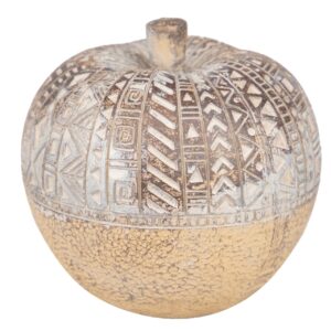 FIGURA MANZANA RESINA 10x10x9 CM