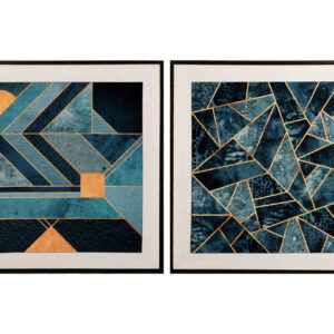 SET 2 CUADROS ABSTRACTOS 60x2,8x60 CM