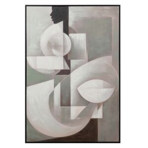 CUADRO ABSTRACTO 80% PINTADO A MANO 80x4x120 CM