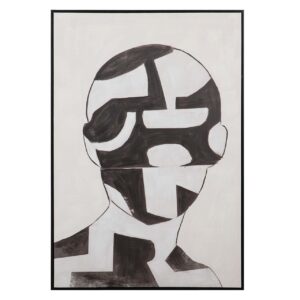 CUADRO ABSTRACTO 80% PINTADO A MANO 80x4x120 CM