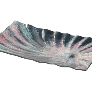 CENTRO DE MESA CRISTAL 31x18x3 CM