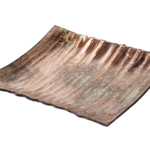 CENTRO DE MESA CRISTAL 24x24x3 CM