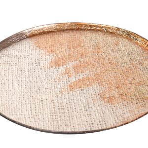 CENTRO DE MESA CRISTAL 31x31x2 CM