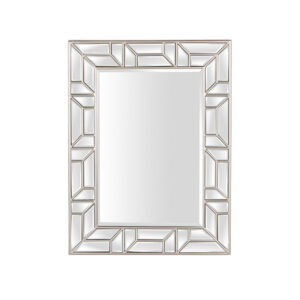 ESPEJO MARCO POLIRESINA PLATEADO 89x8x110 CM