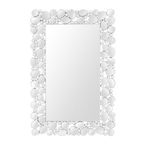 ESPEJO RECTANGULAR CIRCULOS 80x3x120 CM