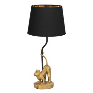 LAMPARA SOBREMESA MONO POLIRESINA 26x26x54 CM